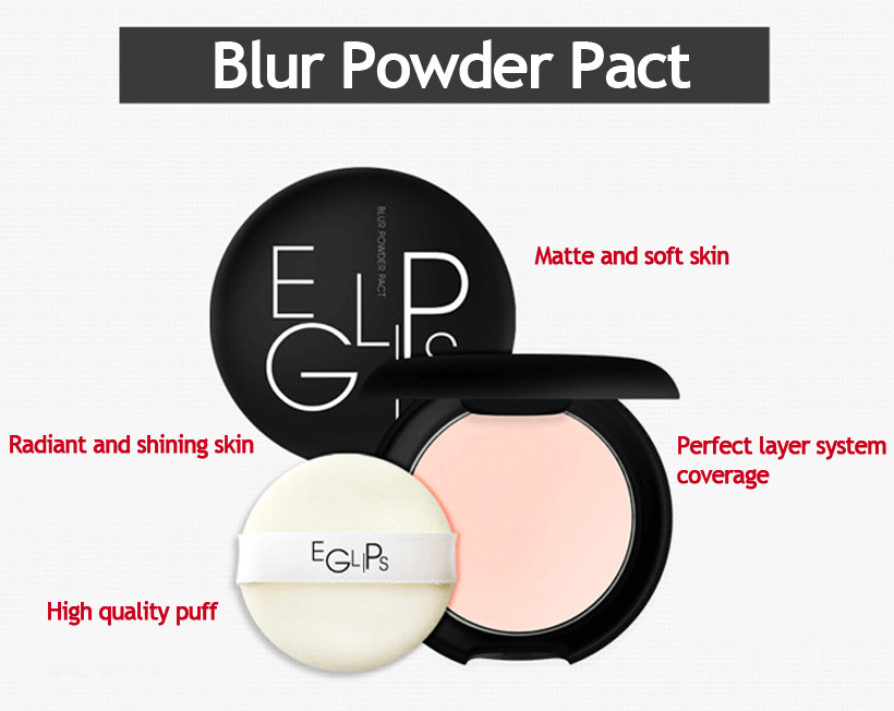 Blur Powder Pact #13 ผิวขาวมาก 9g แป้งโมเม แป้งผสมรองพื้น