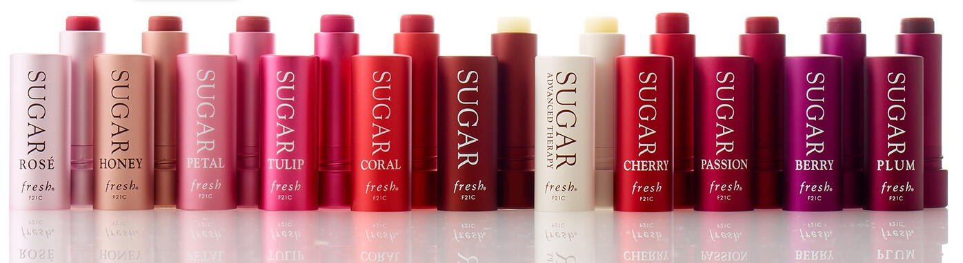 ผลการค้นหารูปภาพสำหรับ Fresh Sugar Rose Tinted Lip Treatment Sunscreen SPF 15