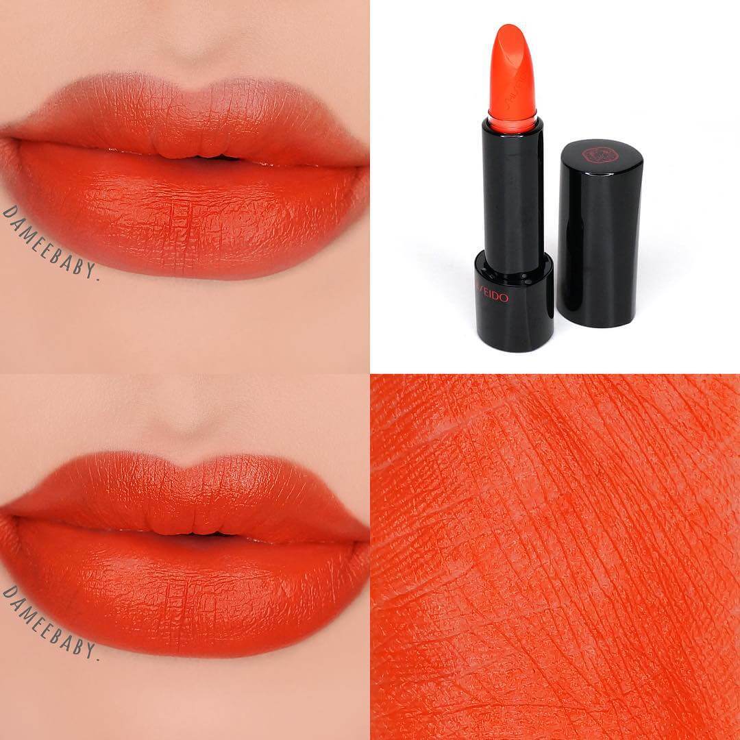 SHISEIDO,Rouge Rouge,OR417 Fire Topaz