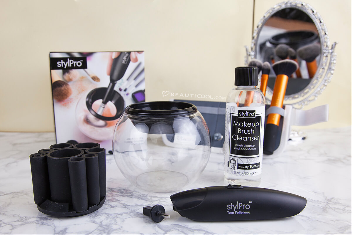 stylPro, stylpro makeup brush cleaner, แปรงแต่งหน้า, เครื่องล้างแปรงแต่งหน้า, stylPro รีวิว