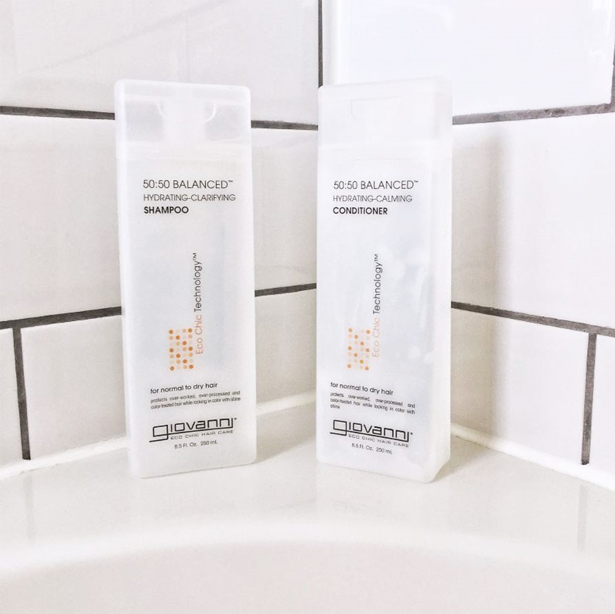 Giovanni | Eco Chic® 50:50 Balanced Hydrating-Clarifying Shampoo&Conditioner