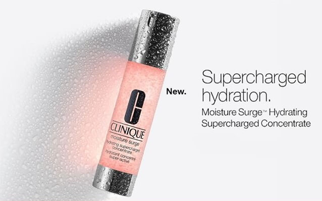 CLINIQUE,Moisture Surge Hydrating Supercharged Concentrate,เซรั่มสำหรับผิวที่แห้ง