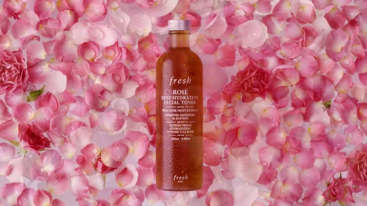 Fresh,fresh rose deep hydration facial toner 250ml.,โทนเนอร์กุหลาบ,fresh rose deep hydration facial toner,โทนเนอร์กระชับรูขุมขน