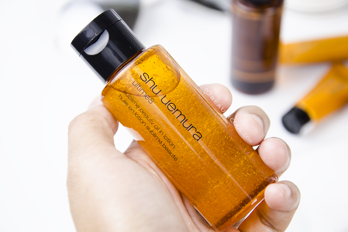 shu uemura ultime8 sublime beauty oil in lotion 50ml