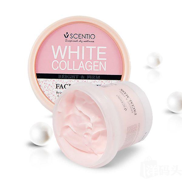 Scentio White Collagen Bright&Firm Facial Mask 100ml