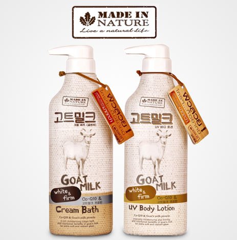Made in Nature Goat Milk Cream Bath 450ml