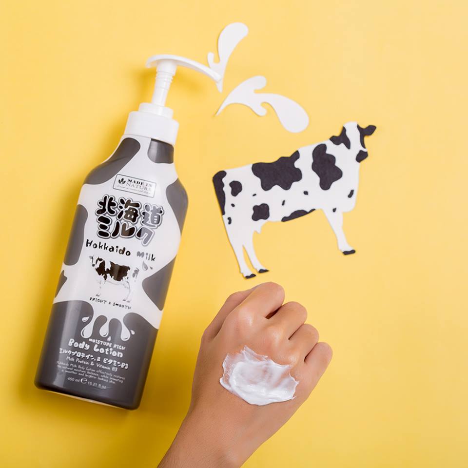Made In Nature Hokkaido Milk Moisture Rich Body lotion 450ml