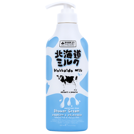 Made In Nature Hokkaido Milk Moisture Rich Shower Cream 450ml