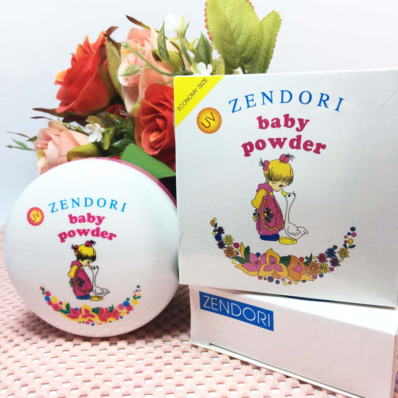 Zendori, Baby Powder, เซนโดริ, แป้งเด็กอัดแข็ง,แป้งเซนโดริ