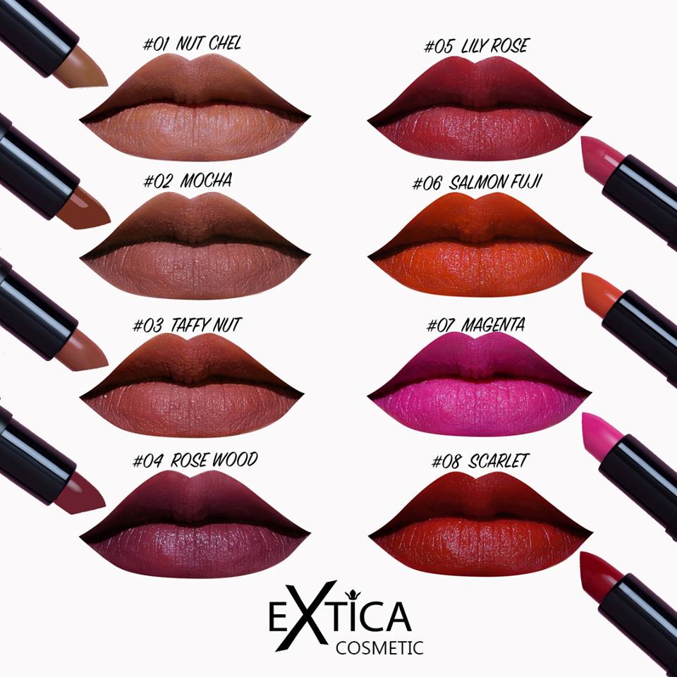 Extica, Extreme Soft Touch Lipstick, ลิปสติกเอ็กติก้า
