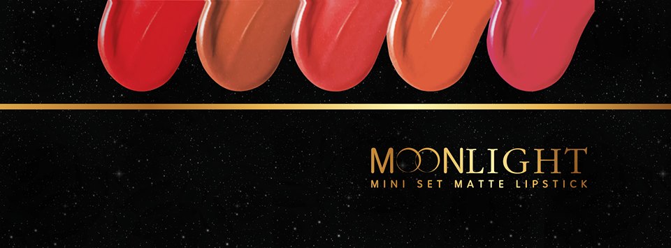 Moonlight, Mini Set Matte Lipstick, เซ็ตลิปสติกเนื้อแมทแท่งมินิ,ลิปสติก,Lipstick,เซ็ตลิปสติก,ลิปสติกเนื้อแมท