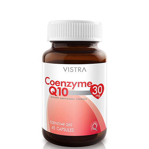 VISTRA,VISTRA Coenzyme Q10,VISTRA Coenzyme Q10 Natural Source 30 เม็ด,วิสทร้าโคเอ็นไซม์คิวเท็น,วิสทร้า,โคเอ็นไซม์คิวเท็น,อาหารเสริมวิสทร้า,วิตามินวิสทร้า