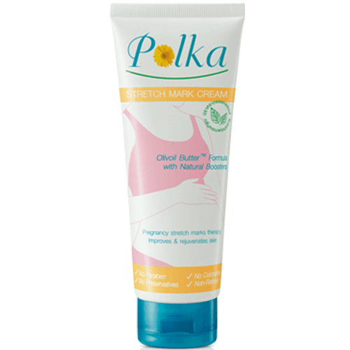 Polka ,Polka Stretch Mark Cream Aroma Chology 150g,ครีมทาท้องแตกลาย,Aroma Chology,polka,PolkaStretchMarkCream