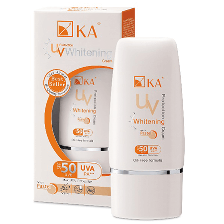เคเอ,KA,KA UV Protection Whitening Cream,KA ครีมกันแดด,ครีมกันแดด,KA Pastel,กันแดดสีพาสเทล,กันแดดสีเนื้อ,เคเอ ครีมกันแดด