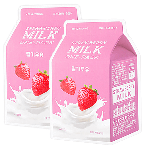 A'PIEU,Strawberry Milk One-Pack,ม า ส ก,ม า ส ก ส ต อ เ บ อ ร,ม า ส ก ...