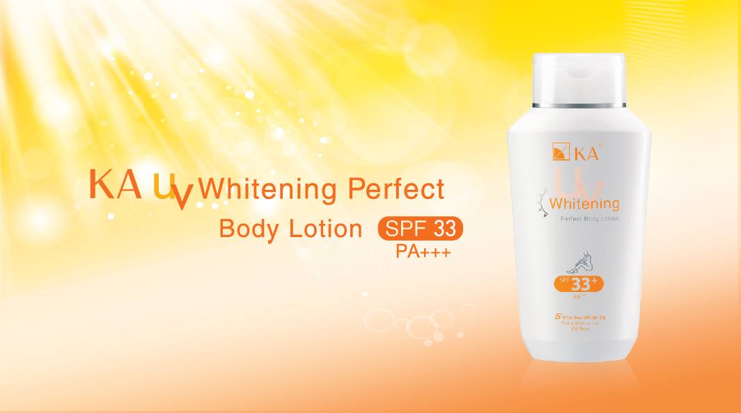 KA,KA UV Whitening Perfect Body Lotion,โลชั่นกันแดดสำหรับผิวกาย,โลชั่น ผิวขาวใส,โลชั่น กันแดด,