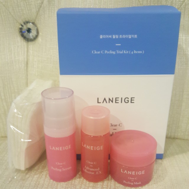 Laneige Clear-C Peeling Trial Kit (4 Items)