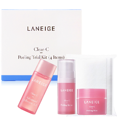 Laneige Clear-C Peeling Trial Kit (4 Items) , Laneige set,มาร์คลาเนจ,ลาเนจ ,Laneige Clear-C Peeling set , Laneige Clear-C , เซรั่มลาเนจ, Laneige Effector