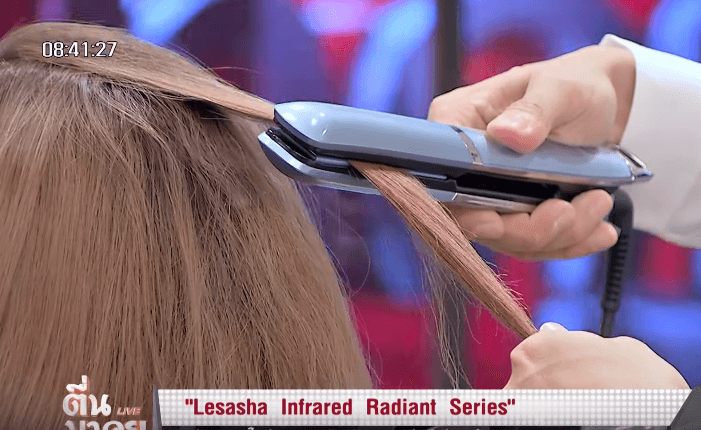 Lesasha,Lesasha Infrared Radiant Slim Hair Straightener,Infrared Radiant Slim Hair Straightener,เครื่องหนีบผมตรง,เครื่องรีดผม
