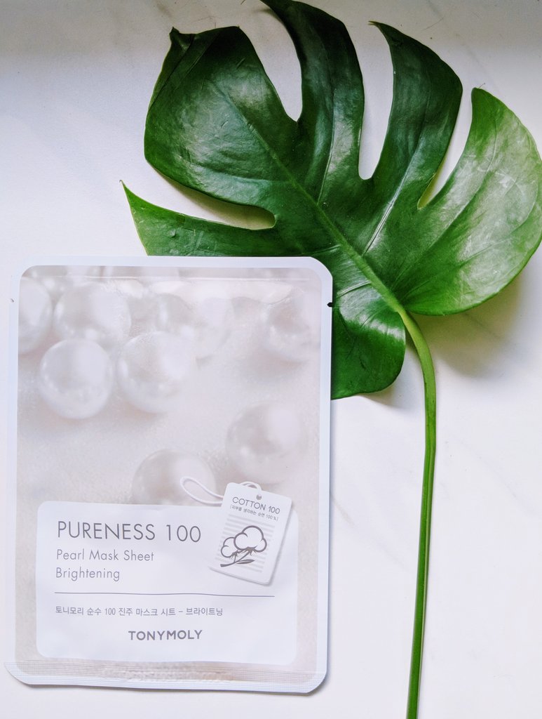 Tonymoly Pureness 100 Pearl Mask Sheet 1แพ็ค/10แผ่น 