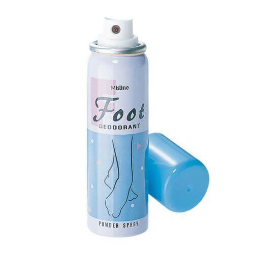 Mistine , Foot Deodorant Powder Spray , สเปรย์แป้งหอมระงับกลิ่นเท้า ,สเปรย์ระงับกลิ่นเท้า,Mistine Foot Deodorant Powder Spray 60ml,