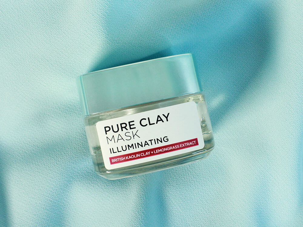 L'oreal Pure Clay Mask Illuminating 50g,ลอรีอัล,Pure Clay Mask Illuminating,L'oreal,L'oreal ราคา,L'oreal ซื้อได้ที่,มาส์กโคลน ลอรีอัล