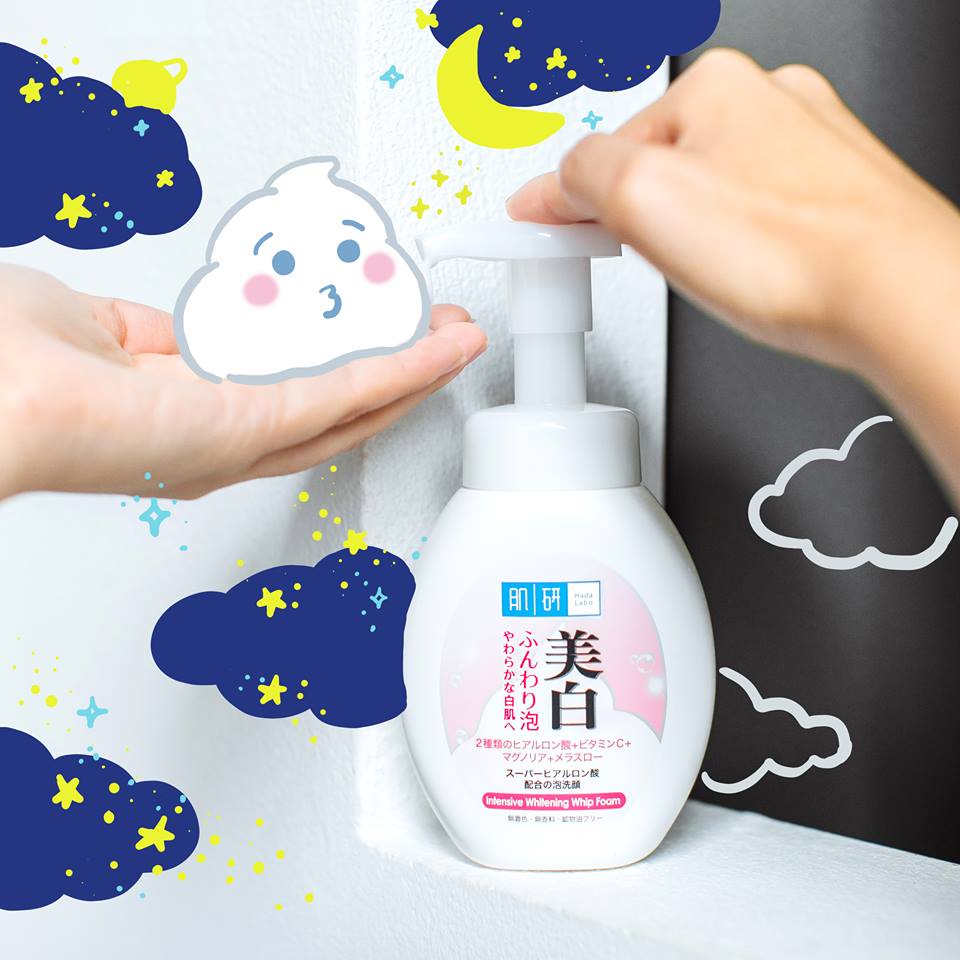 Hada Labo Intensive Whitening Whip Foam 160ml