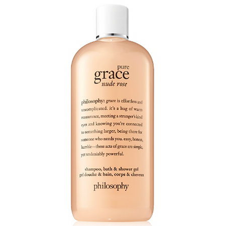 Philosophy Pure Grace Nude Rose Shampoo,Bath & Shower Gel 480ml