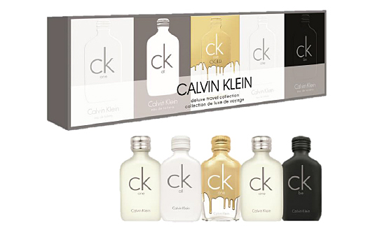 Ck,CK Set,CK Travel Set,CK Deluxe Travel Collection,CK Be,CK one,Ck One Gold,Ck All
