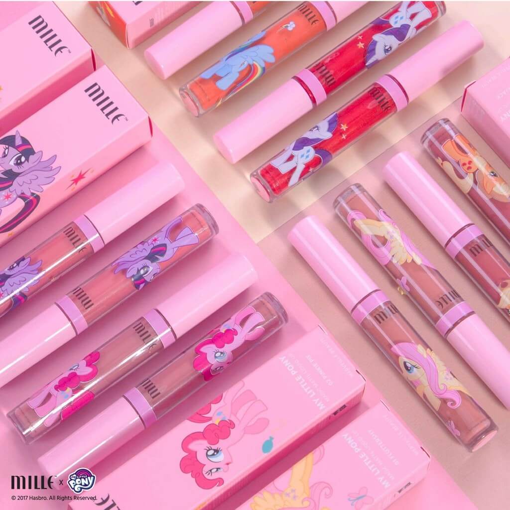 Mille,Mille My Little Pony Magic Matte Liquid Lip,Mille My Little Pony,ลิปสติกโพนี่,มิลเล่,Mille My Little Pony Magic Matte Liquid Lip ราคา,Mille My Little Pony Magic Matte Liquid Lipซื้อได้ที่,Mille My Little Pony Magic Matte Liquid Lipiud รีวิว