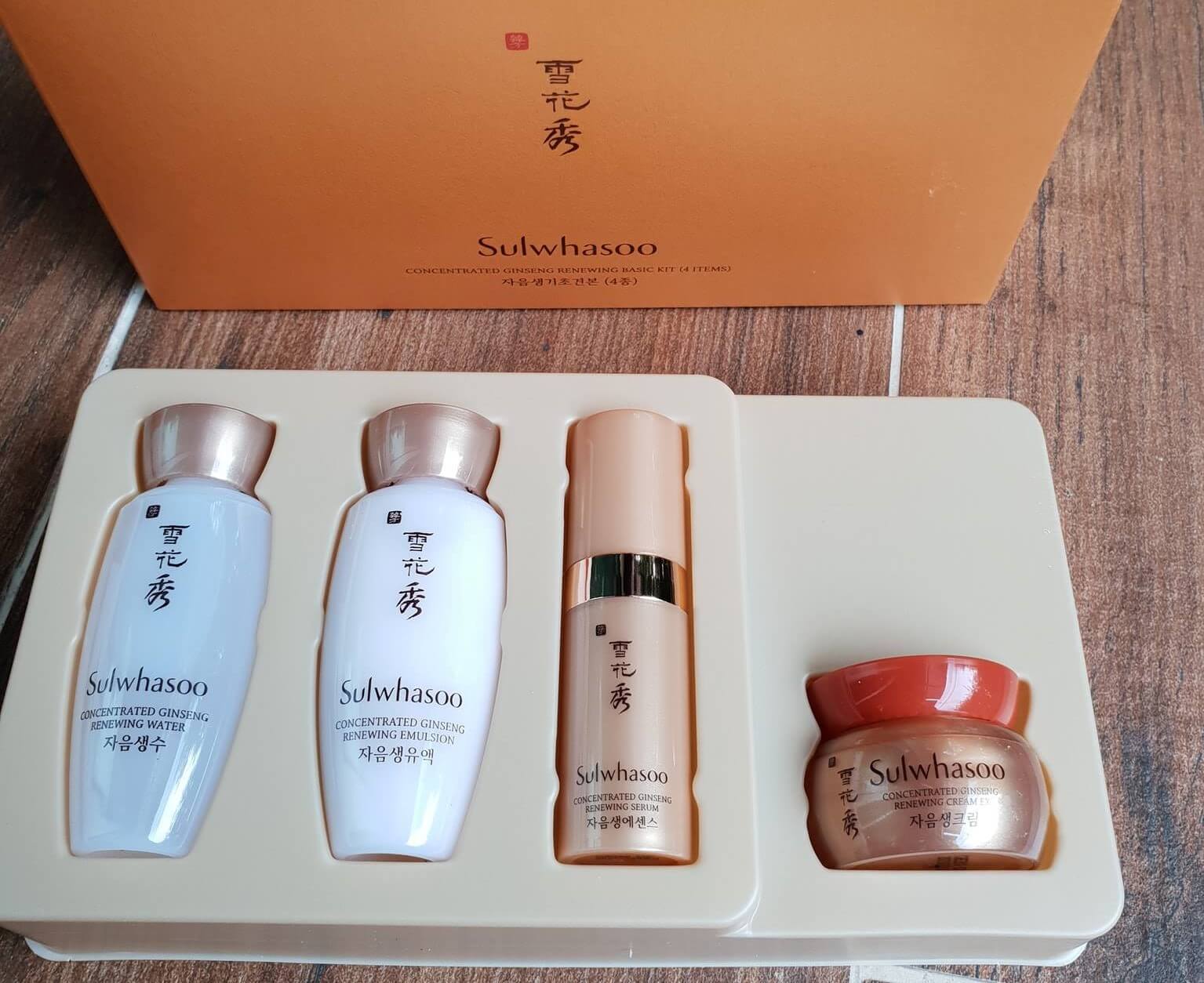 Sulwhasoo Concentrate Ginseng Renewing basic kit ( 4 item),Sulwhasoo Concentrate Ginseng Renewing kit ราคา,Sulwhasoo Concentrate Ginseng Renewing kit ออนไลน์,Sulwhasoo Concentrate Ginseng ของแท้