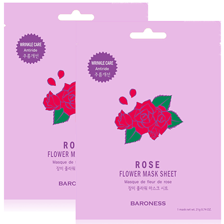 Baroness Rose Flower Mask Sheet 21g 