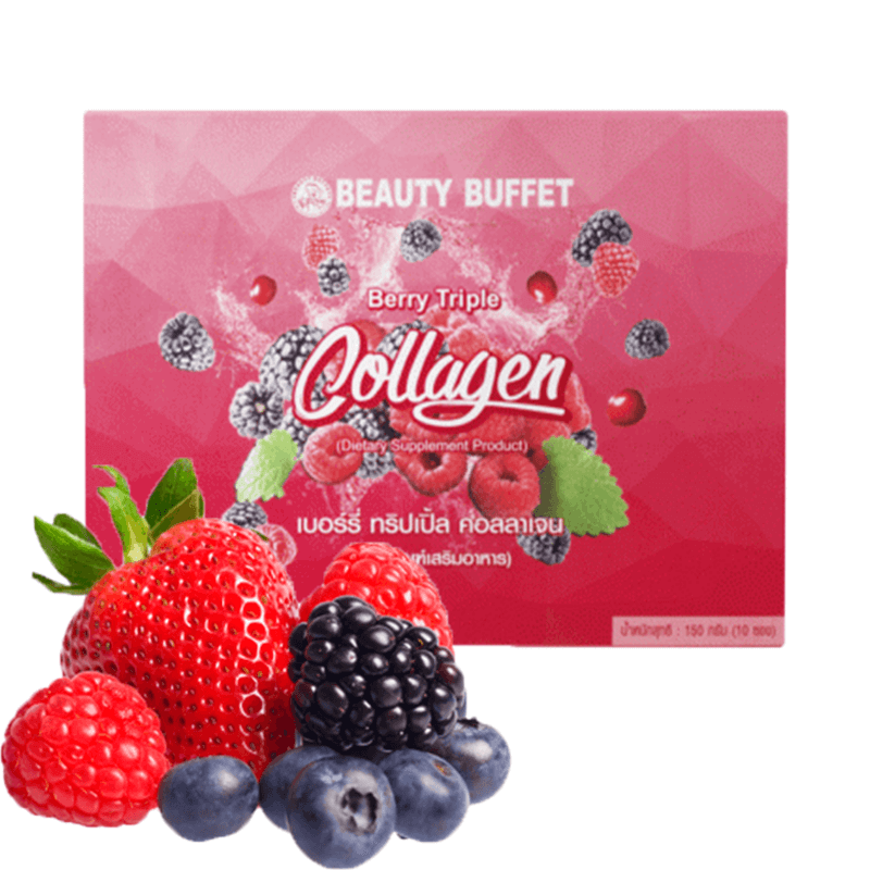 Beauty Buffet ,Berry Triple Collagen 15000 mg., เบอร์รี่ ทริปเปิ้ล คอลลาเจน,Beauty Buffet  Berry Triple Collagen 15000 mg.,คอลลาเจน,บิวตี้บุเฟ่ต์,Beauty Buffet  Berry Triple Collagen 15000 mg. ราคา,Beauty Buffet  Berry Triple Collagen 15000 mg. รีวิว,Beauty Buffet  Berry Triple Collagen 15000 mgซื้อไดที่