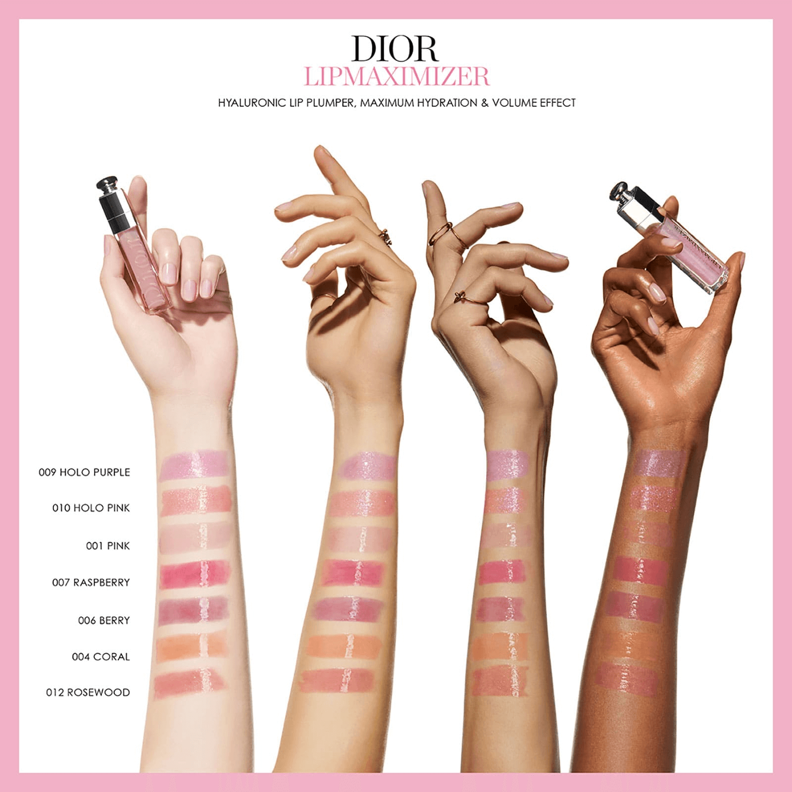 Dior Addict Lip Maximizer Plumping Gloss #001 Pink