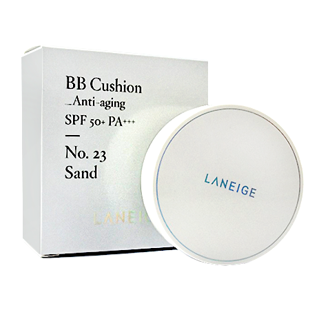 Laneige BB Cushion Anti-Aging SPF50 PA+++ #23 Sand 5g (Travel Size) 