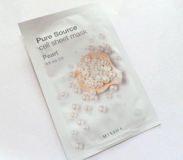 Pure Source Cell Sheet Mask,Pure Source Cell Sheet Mask-Peal, มาส์กใข่มุก,แผ่นมาส์กหน้า,misshaแผ่นมาส์กหน้า,Missha.มิชช่า