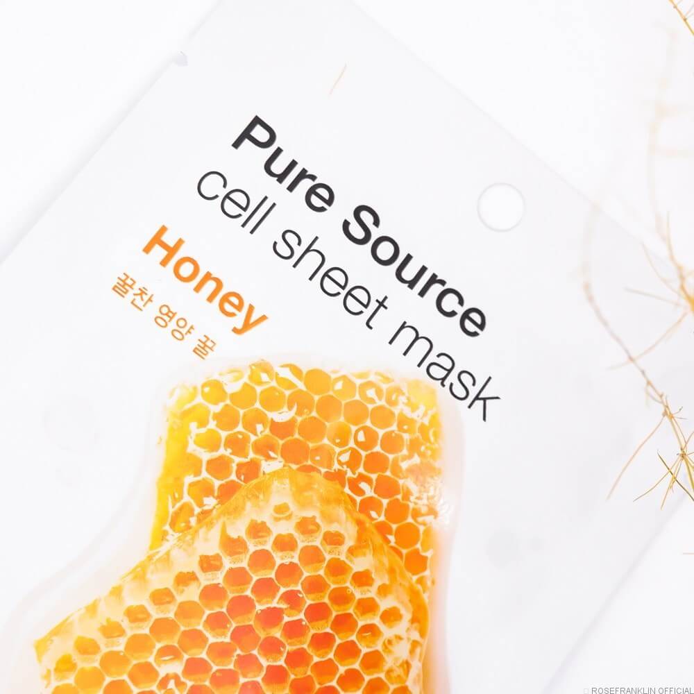 Pure Source Cell Sheet Mask,Pure Source Cell Sheet Mask-Honey, มาส์กน้ำผึ้ง,แผ่นมาส์กหน้า,misshaแผ่นมาส์กหน้า,Missha.มิชช่า,มาส์ก missha รีวิว,Pure Source Cell Sheet Maskรีวิว