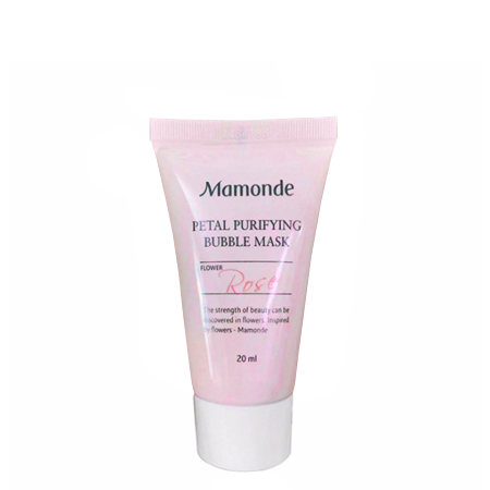 Mamonde, Mamonde Petal Purifying Bubble Mask, Mamonde Petal Purifying Bubble Mask รีวิว, Mamonde Petal Purifying Bubble Mask ราคา, Mamonde Petal Purifying Bubble Mask 20 ml., Mamonde Petal Purifying Bubble Mask 20 ml. บับเบิ้ลมาสก์ ใช้หลังทำความสะอาดผิวหน้า ด้วยคุณค่าสารสกัดจากกลีบดอกกุหลาบที่แท้จริง