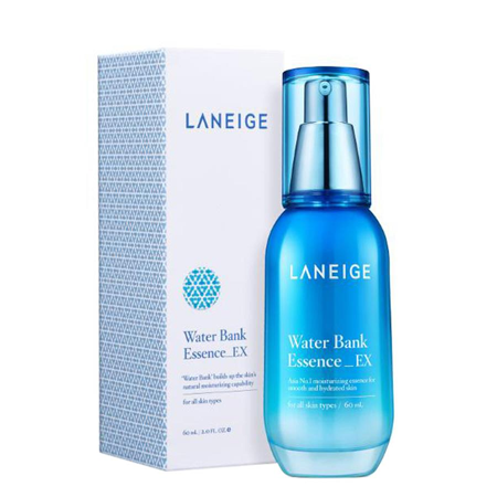 Laneige, Laneige Water Bank Essence EX, Laneige Water Bank Essence EX  รีวิว, Laneige Water Bank Essence EX ราคา, Laneige Water Bank Essence EX 60 ml., Laneige Water Bank Essence EX 60 ml. เอสเซนส์เข้มข้นที่ช่วยเติมน้ำให้ผิว เพิ่มความชุ่มชื่น สุดฮิตของเอเชีย