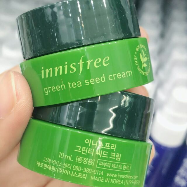 Innisfree Green Tea Seed Cream 10ml(แยกเซท)