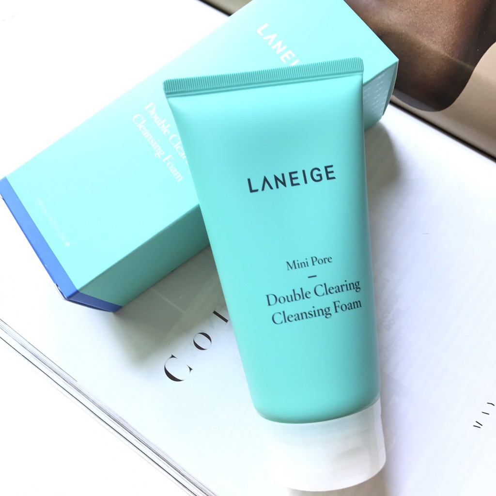 Laneige Mini-Pore Double Clearing Cleansing Foam 150ml