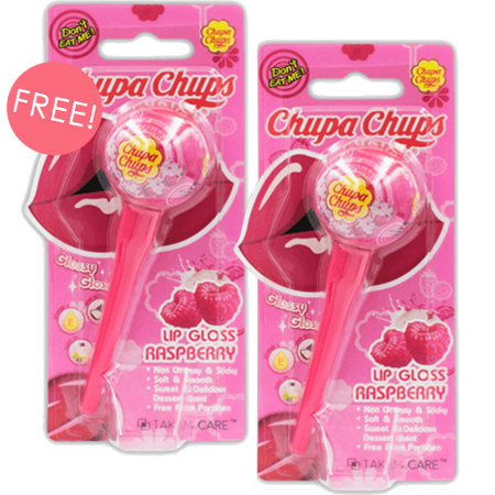 Chupa Chups Lipgloss Raspberry 15 ml