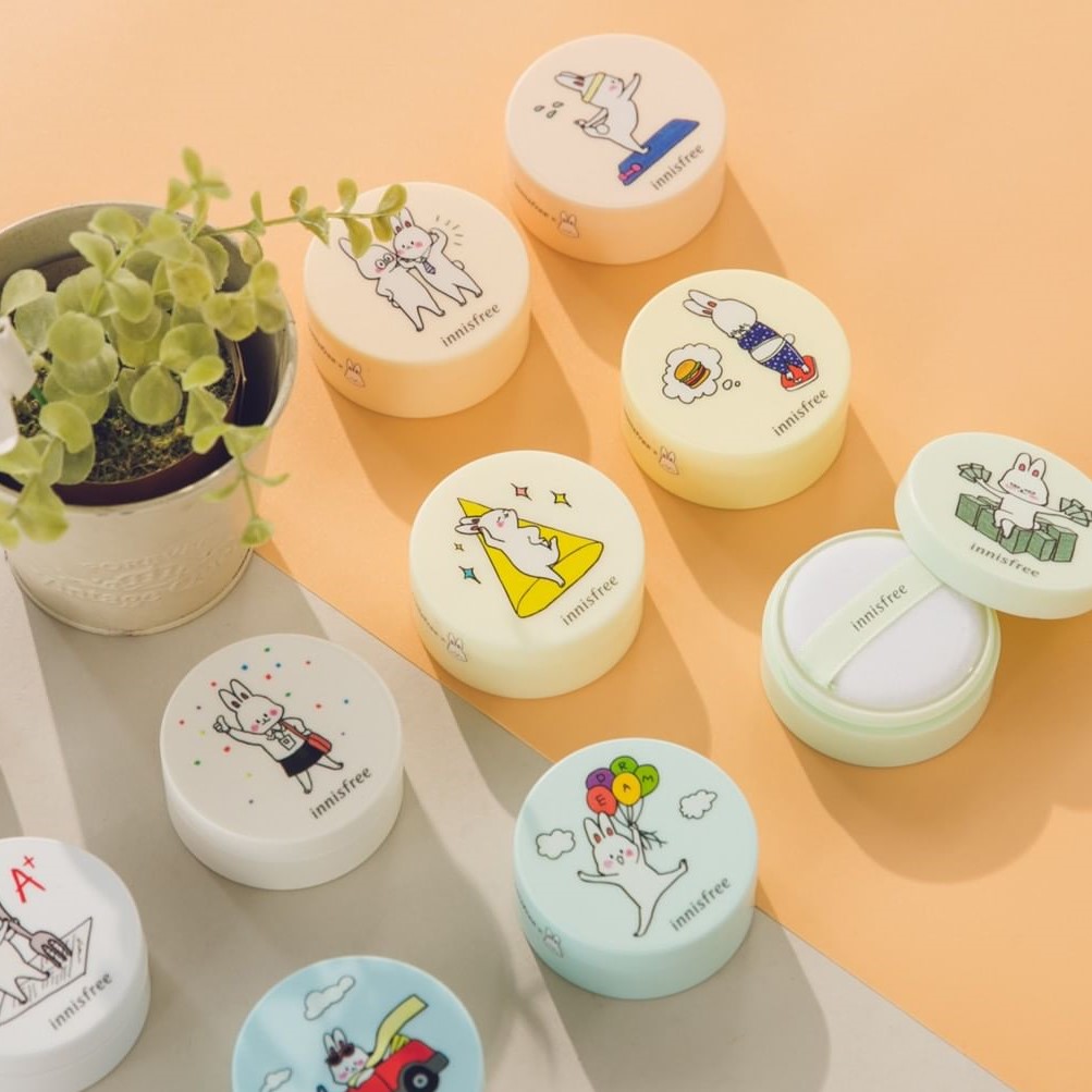 Innisfree, Innisfree No Sebum Mineral Powder, Innisfree No Sebum Mineral Powder Cute Rabbit Benny Collection, Innisfree No Sebum Mineral Powder Cute Rabbit Benny Collection รีวิว, Innisfree No Sebum Mineral Powder Cute Rabbit Benny Collection ราคา, Innisfree No Sebum Mineral Powder Cute Rabbit Benny Collection 5 g., Innisfree No Sebum Mineral Powder Cute Rabbit Benny Collection 5 g. #06