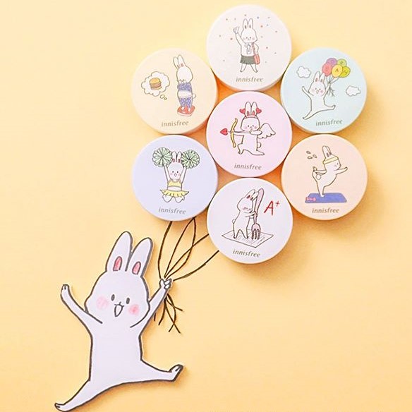 Innisfree, Innisfree No Sebum Mineral Powder, Innisfree No Sebum Mineral Powder Cute Rabbit Benny Collection, Innisfree No Sebum Mineral Powder Cute Rabbit Benny Collection รีวิว, Innisfree No Sebum Mineral Powder Cute Rabbit Benny Collection ราคา, Innisfree No Sebum Mineral Powder Cute Rabbit Benny Collection 5 g., Innisfree No Sebum Mineral Powder Cute Rabbit Benny Collection 5 g. #06