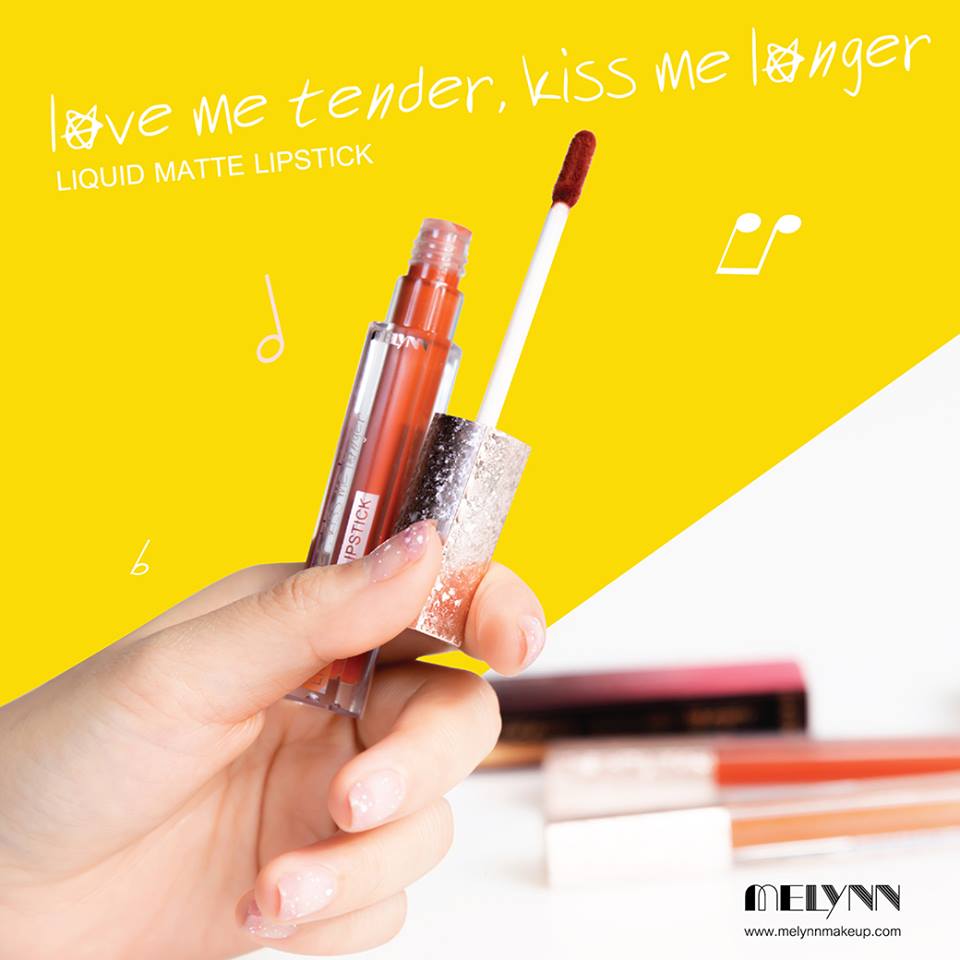 Melynn love me tender kiss me longer Liquid Matte Lipstick