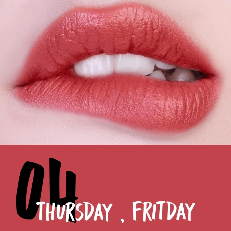  Fiit Everyday Lip & Cheek #04 Thursday, Flirt day มาพร้อมแพ็คเก็จสุดหรูหรา สี Rose Gold  ในราคาไม่แพง 