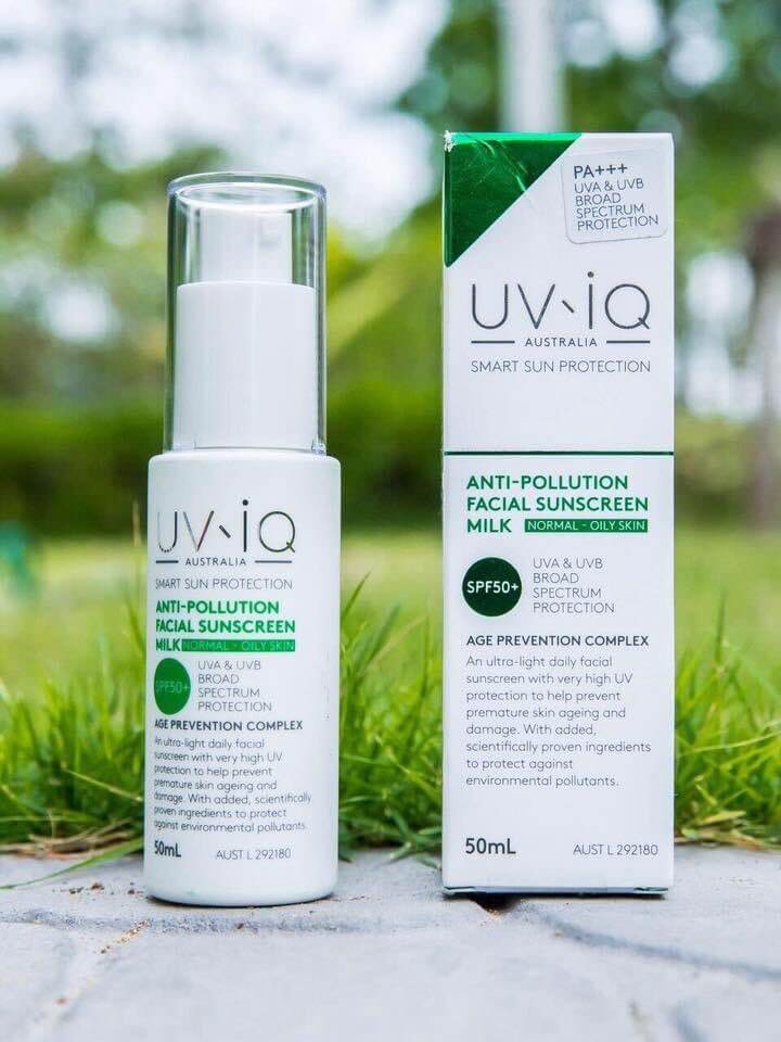 UV-iQ , Anti-Pollution , Facial Sunscreen , Sunscreen Milk , ครีมกันแสงแดด , ครีมกันแสงแดด , UV-iQ รังสี UVA,uv-iq spf 50+ ,uv-iq sunscreen review ,uv iq sunscreen รีวิว