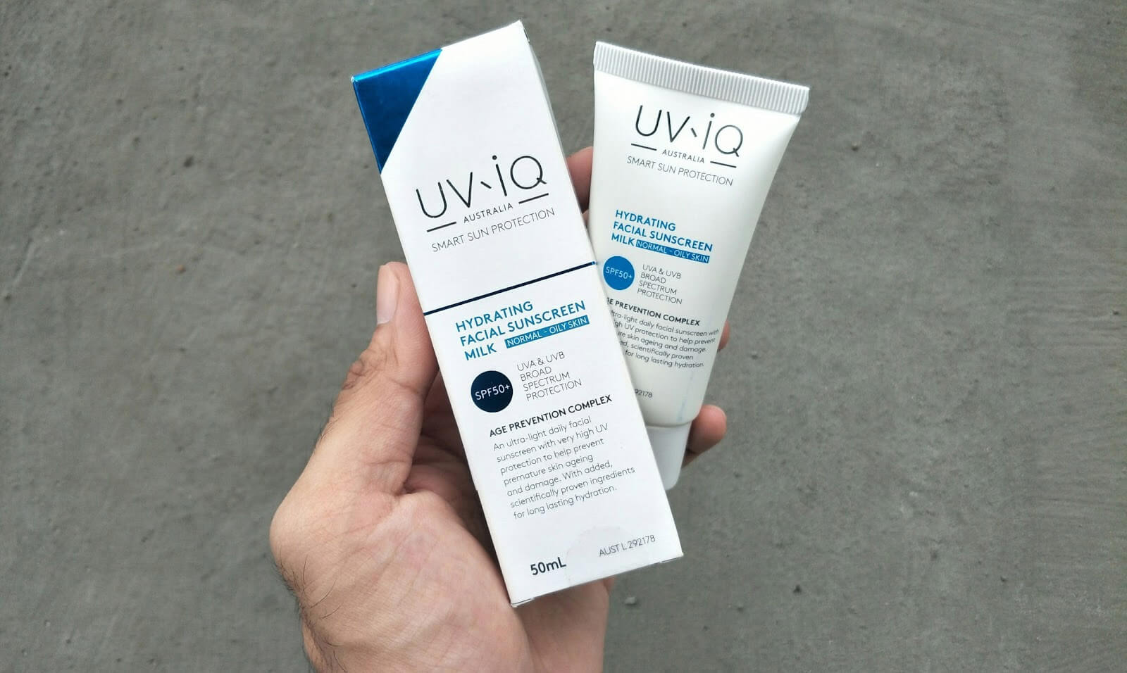 UV-iQ Hydrating Facial Sunscreen Milk SPF50+ for Normal/Oily Skin,UV-iQ จากออสเตรเลีย,UV-iQ  ได้การรองรับจากสภามะเร็งเรื่องการป้องกันแสงแดดอย่างมีประสทธิภาพ,กันแดด UV-iQ,กันแดด UV-iQ ดีมั้ย,กันแดด UV-iQ ซื้อที่ไหน,