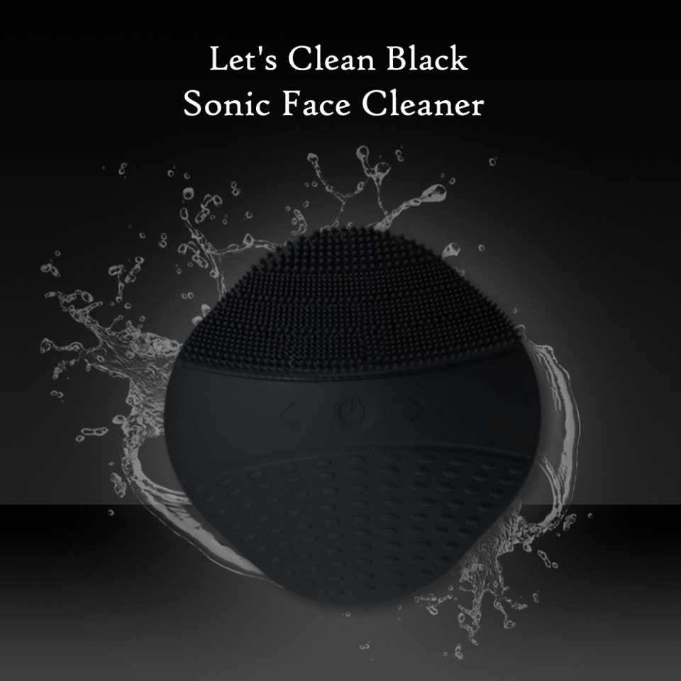 CBG DEVICES,CBG DEVICES  Black Sonic Face Cleaner,Black Sonic Face Cleaner, รีวิว Black Sonic Face Cleaner,Black Sonic Face Cleaner ราคา,Black Sonic Face Cleaner เครื่องล้างหน้าระบบคลื่นสั่น 3 ระดับ,เครื่องล้างหน้าระบบคลื่นสั่น 3 ระดับ,