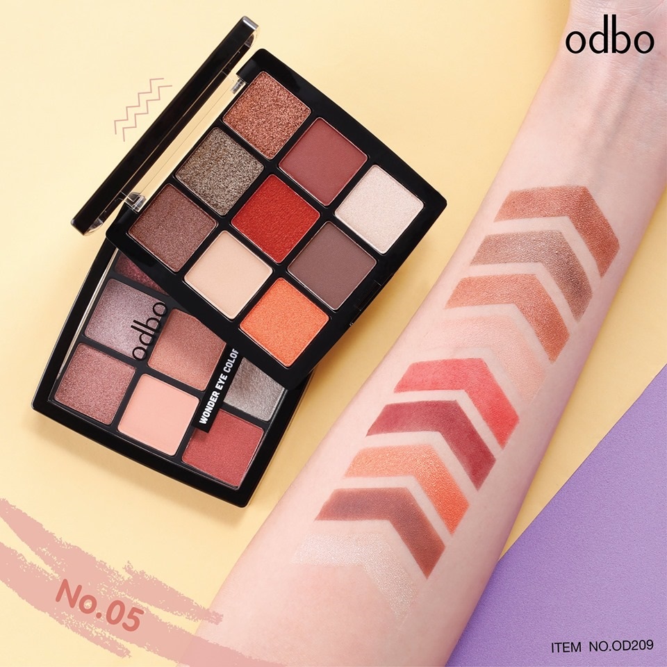 Odbo - Wonder Eye Color Palette OD209-05 9g